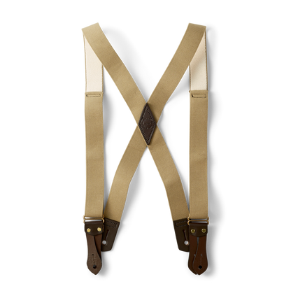 TAB SUSPENDERS - TAN