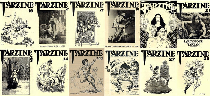TARZINE FANZINE #16-30 Set of 15