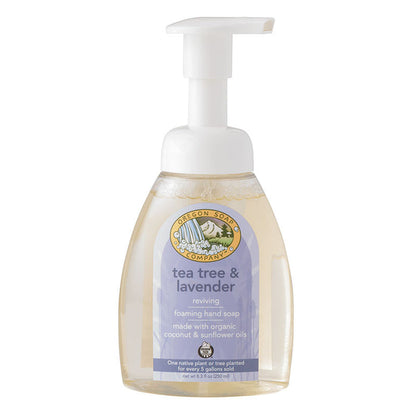 Tea Tree & Lavender Foaming All Natural Organic Hand Wash