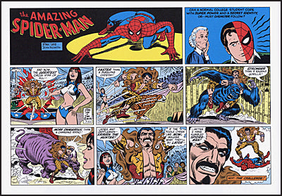 THE AMAZING SPIDER-MAN Classic Newspaper Comics 1979
