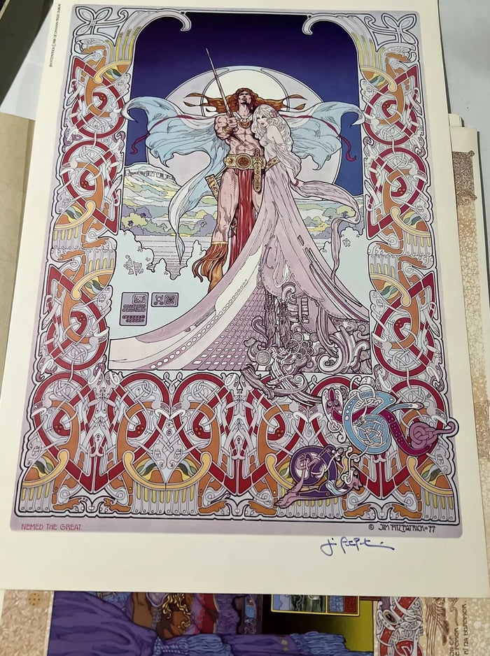 THE ART OF JIM FITZPATRICK PORTFOLIO Signed