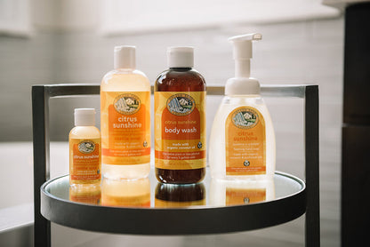 The Citrus Sunshine Complete Collection All Natural Organic Castile Hand Wash