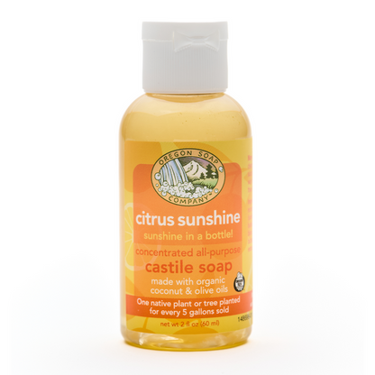 The Citrus Sunshine Complete Collection All Natural Organic Castile Hand Wash