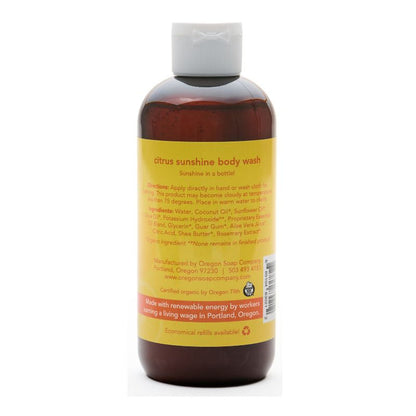 The Citrus Sunshine Complete Collection All Natural Organic Castile Hand Wash