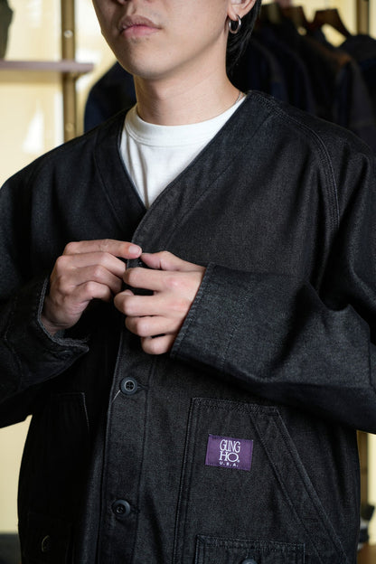 THE EXPEDITION JACKET - BLACK DENIM