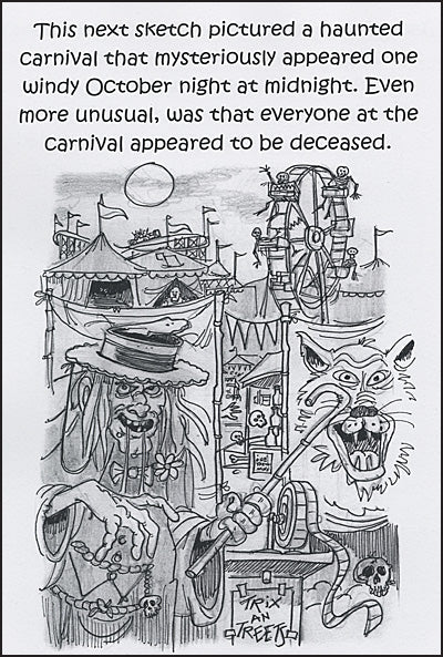 THE JACK DAVIS SKETCHBOOK OF UNTOLD SPOOKY GHOST STORIES