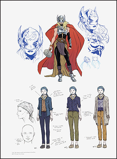 THE MARVEL ART of Russell Dauterman