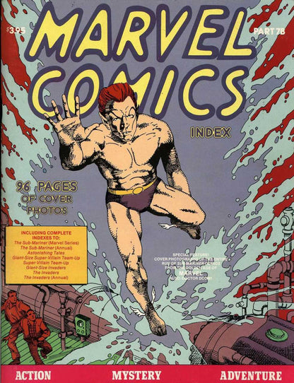 THE MARVEL COMICS INDEX #1-4 #6 #7A #8A-B Set of 8