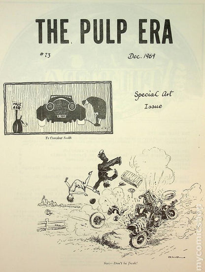 THE PULP ERA #66-68 #70 #73-74 Set of 6 Fanzines