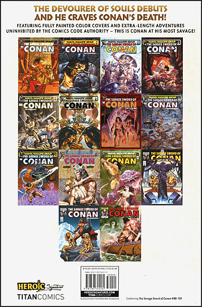 The Savage Sword Of Conan: The Original Comics Omnibus Vol.7
