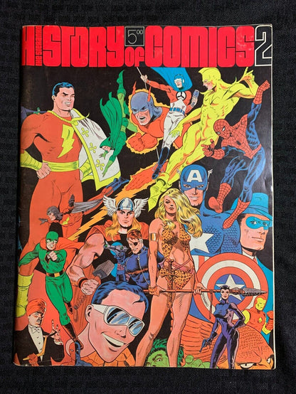 THE STERANKO HISTORY OF COMICS VOLUME 1 & 2 Signed