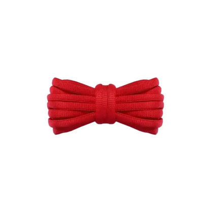 Red / 140 CM / 55 IN / Thick Oval Laces | 9mm Wide