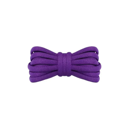 Purple / 140 CM / 55 IN / Thick Oval Laces | 9mm Wide