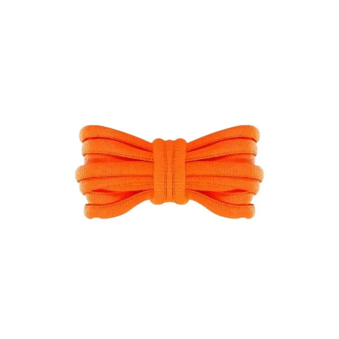 Orange / 140 CM / 55 IN / Thick Oval Laces | 9mm Wide