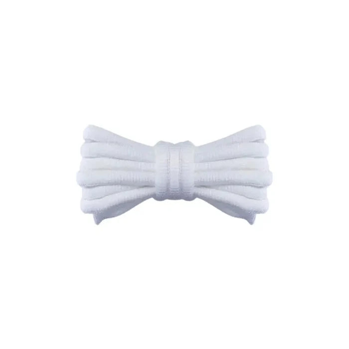 white thick oval laces for DC Manteca 4 skate shoes by Kicks Shoelaces