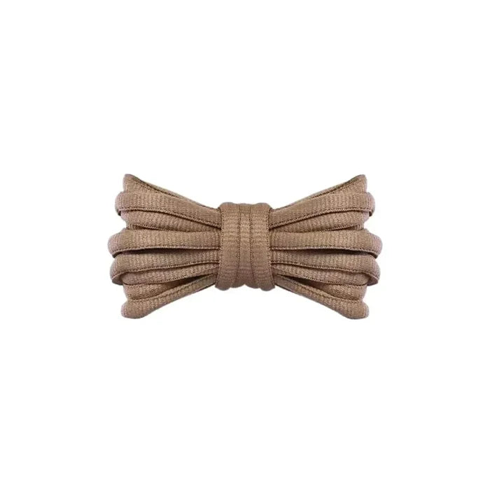 Brown thick oval laces for DC Manteca 4 skate shoes by Kicks Shoelaces