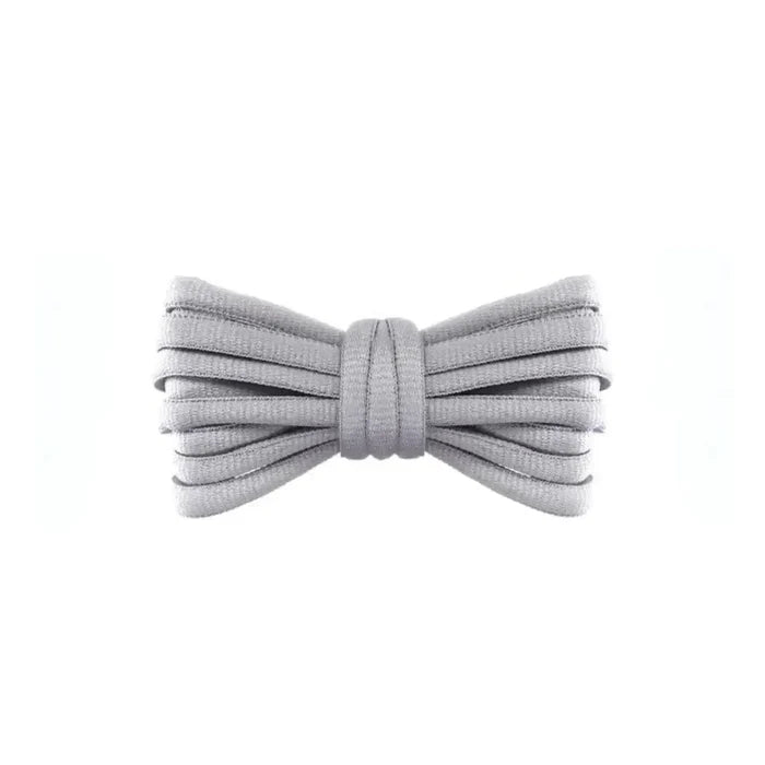 Light grey thick oval laces for DC Manteca 4 skate shoes by Kicks Shoelaces