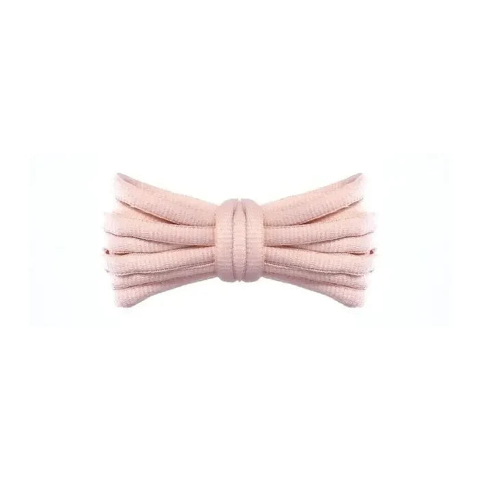 Light Pink / 140 CM / 55 IN / Thick Oval Laces | 9mm Wide