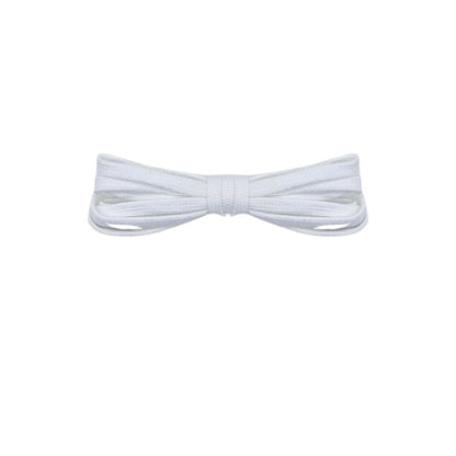 White / 100 CM / 39 IN / Thin Shoe Laces | 5mm Wide