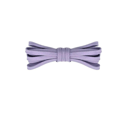 Light purple thin flat shoe laces 5mm for running shoes, soccer cleats and sneakers by Kicks Shoelaces