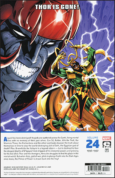 THOR Epic Collection Volume 24 The Lost Gods