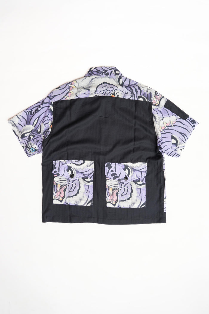 TIGER TROOPER SHIRT - PURPLE