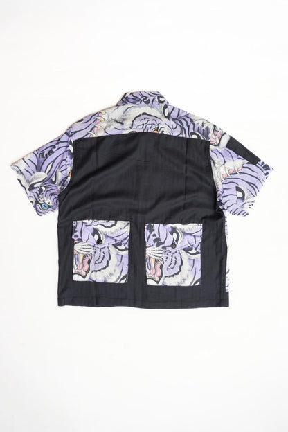 TIGER TROOPER SHIRT - PURPLE