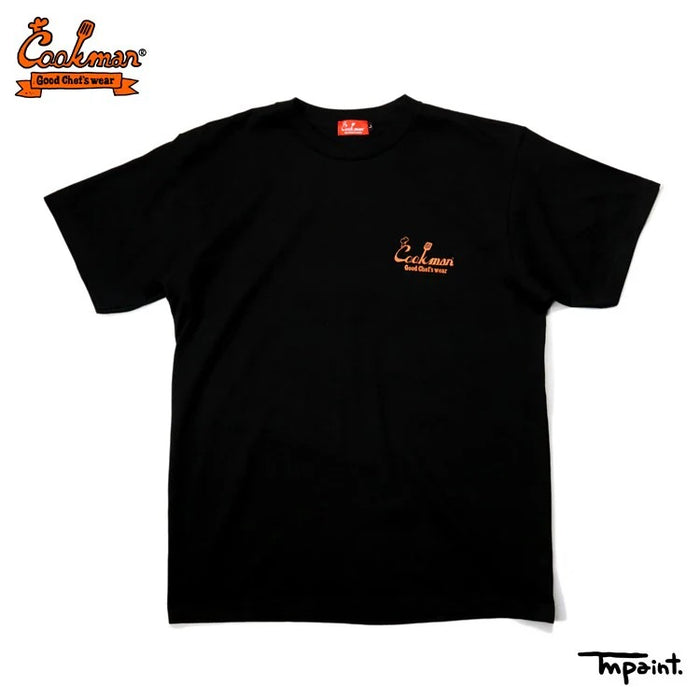 TM PAINT PIZZA PARTY TEE S/S - BLACK