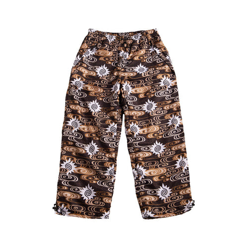 TOMAS TOMAS SPORTSWEAR PANTS - BLACK/BROWN