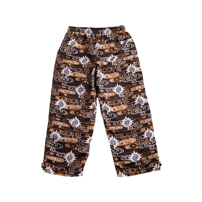 TOMAS TOMAS SPORTSWEAR PANTS - BLACK/BROWN