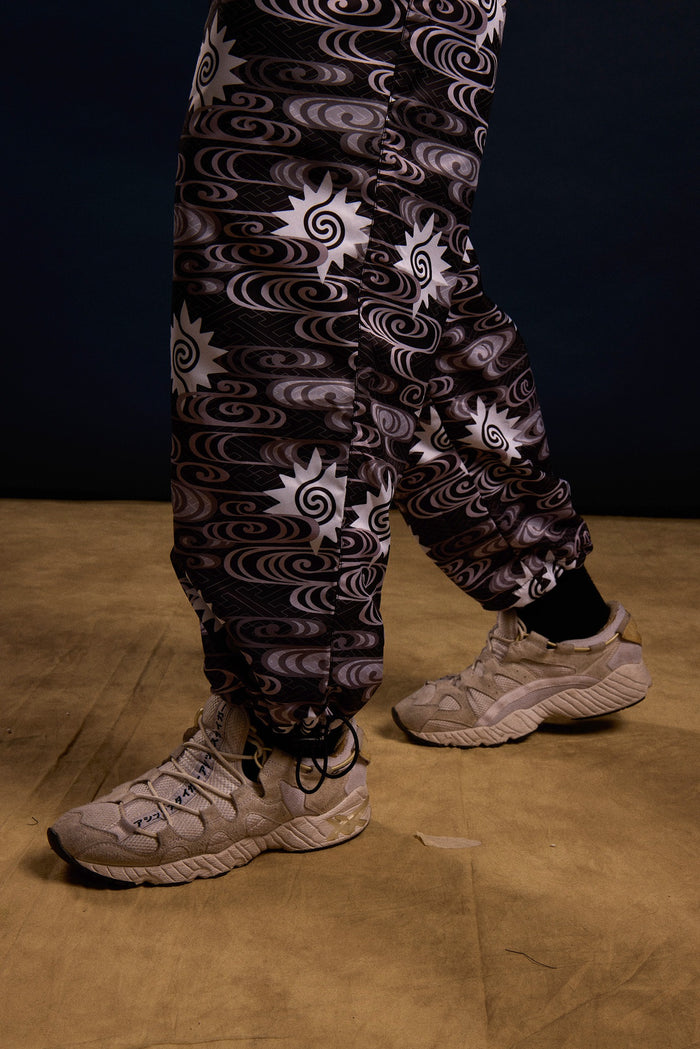 TOMAS TOMAS SPORTSWEAR PANTS - BLACK/GREY