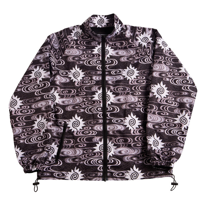 TOMAS TOMAS ZIP-UP JACKET - BLACK/GREY