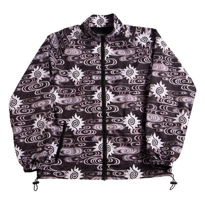 TOMAS TOMAS ZIP-UP JACKET - BLACK/GREY