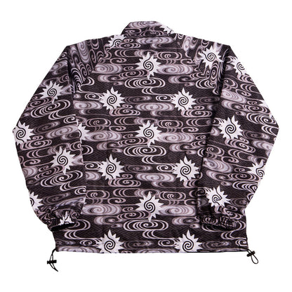 TOMAS TOMAS ZIP-UP JACKET - BLACK/GREY