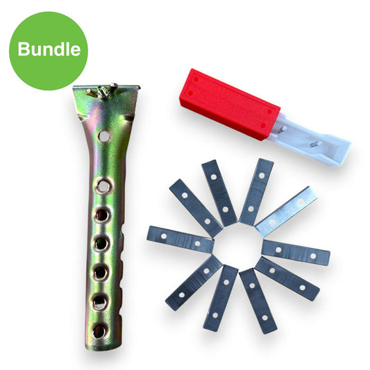 Tungsten Wood Scraper – Includes Box Of 10 Blades