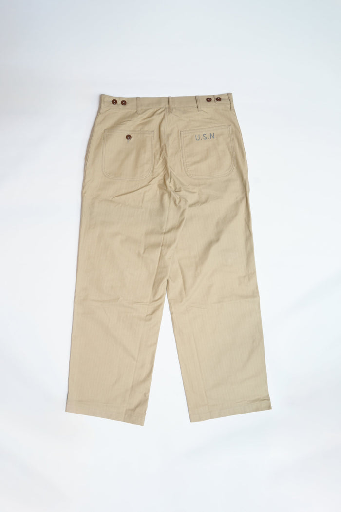 USN HBT TROUSERS - SAND