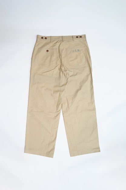 USN HBT TROUSERS - SAND