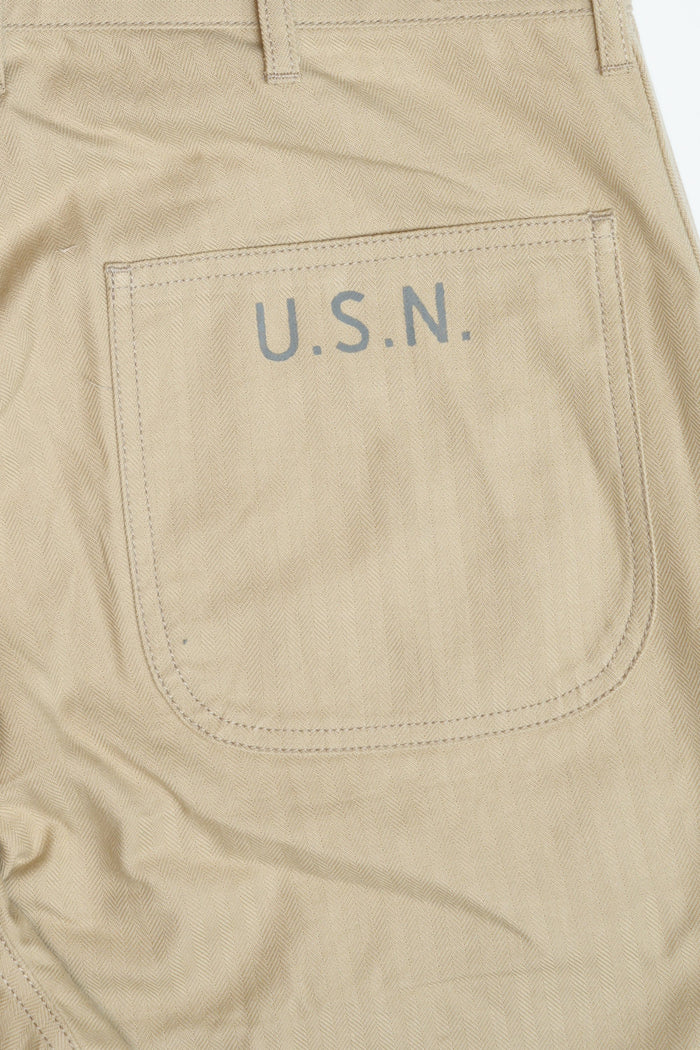 USN HBT TROUSERS - SAND