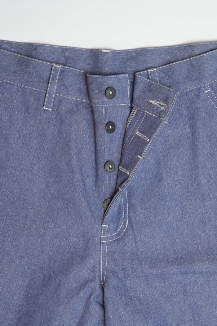 UTILITY SHORTS - INDIGO DUNGAREE