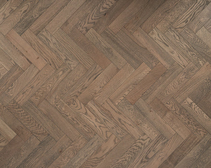 Frozen Umber herringbone