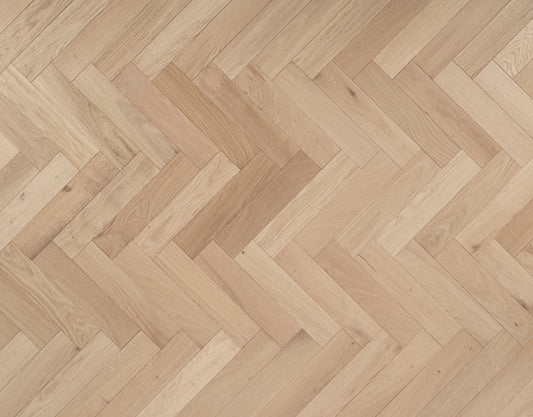 Deco Shore Drift Oak herringbone wood floors