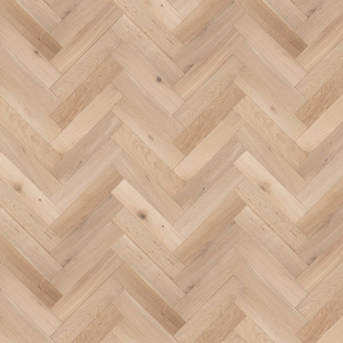 V4 Deco Herringbone Flooring - Unfinished Oak - 90mm – product image