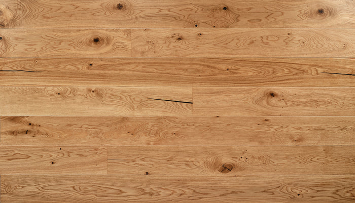 Driftwood Brushed oak extra-long engineered wood flooring planks