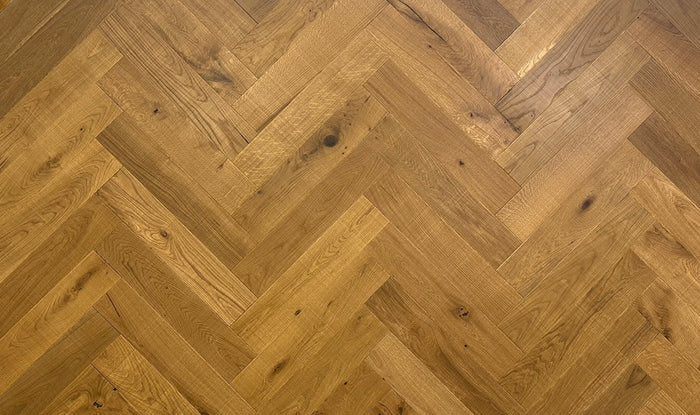 V4 Urban Nature Herringbone Amberwood flooring — image 1