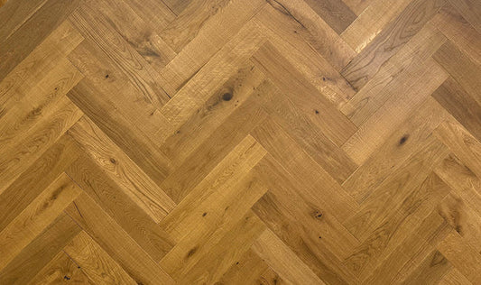 V4 Urban Nature Herringbone Amberwood flooring — image 1