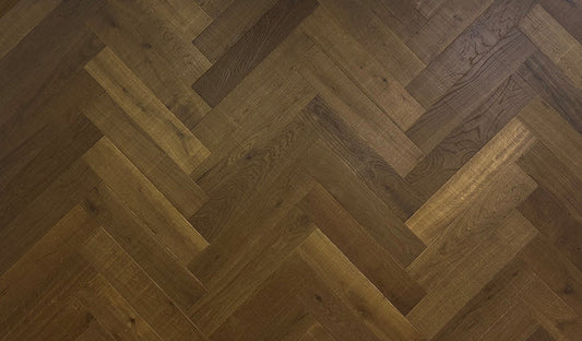 V4 Urban Nature Herringbone Shadow Grey flooring — image 1