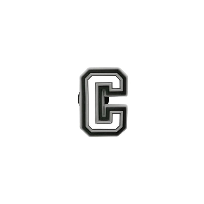 Varsity letter C shoe charm compatible with crocs and clogs