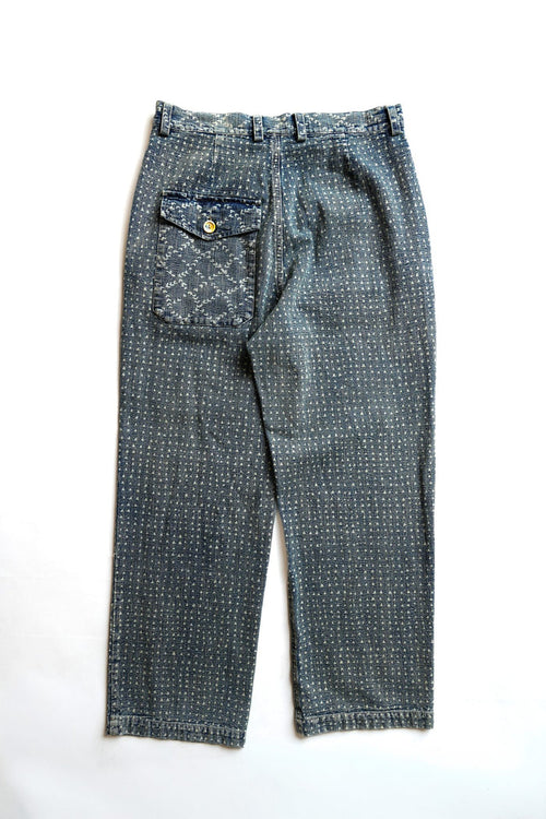 WABASH ZIMBABWE MILITARY PANTS - INDIGO