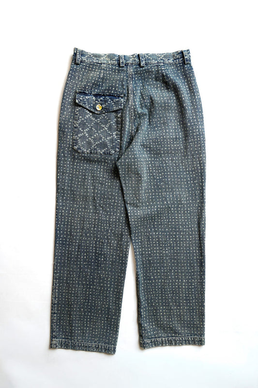 WABASH ZIMBABWE MILITARY PANTS - INDIGO