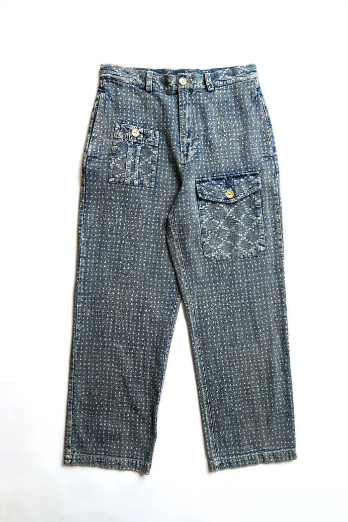 WABASH ZIMBABWE MILITARY PANTS - INDIGO